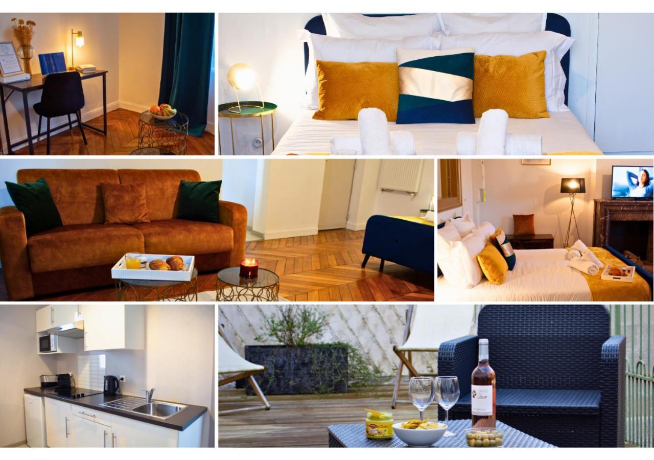 Апартаменты Le Charme D'Antan - Terrasse - Balcon - Hypercentre Эврё Экстерьер фото